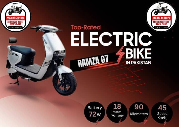 Electric Bike Ramza G7 Stylish Evee Metro Scooty 0