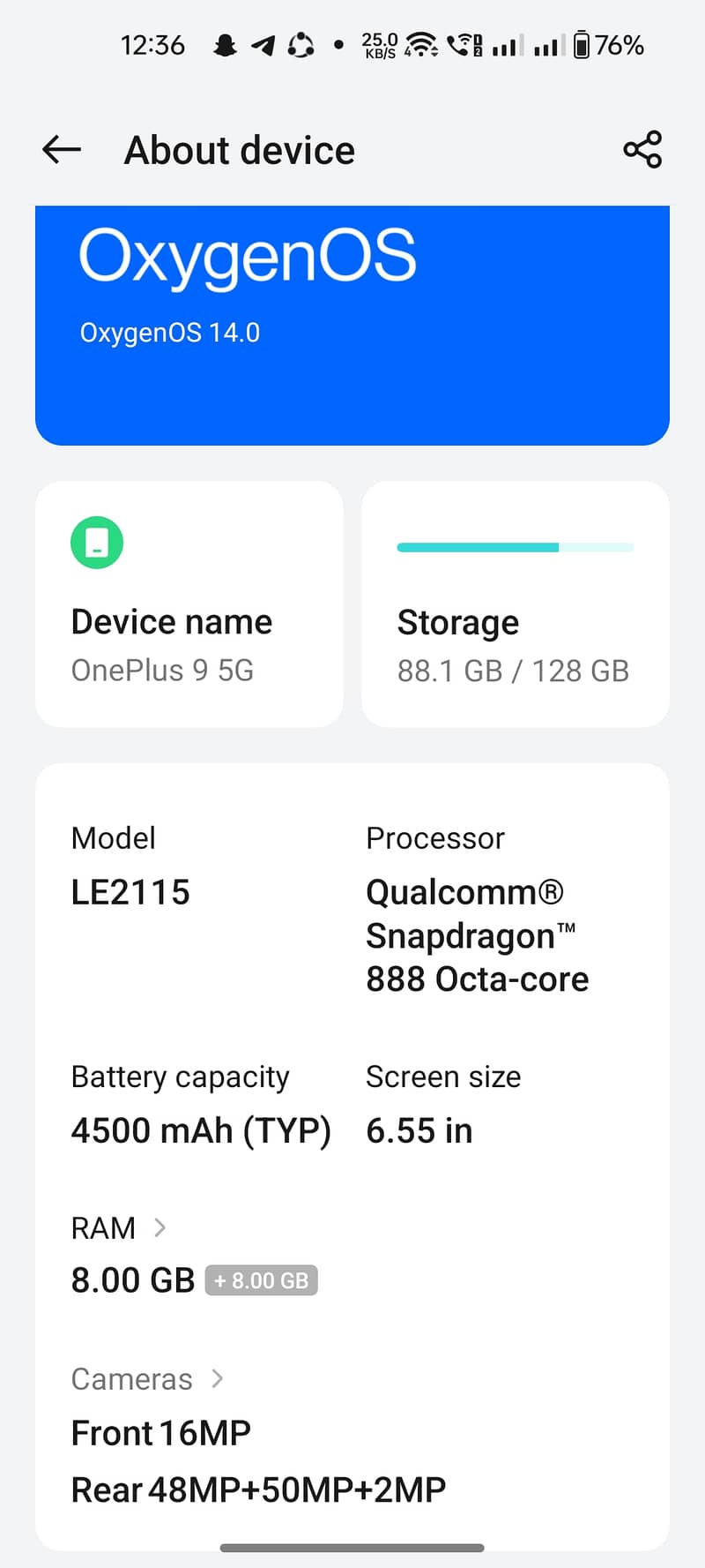 OnePlus 9 dual Sim cpaid approve 5