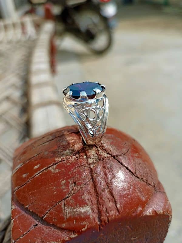 Chandi Ring with zircon stone 2