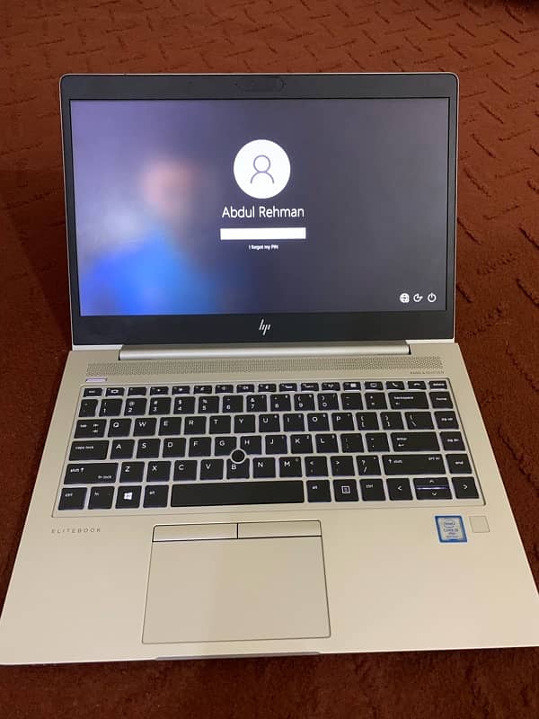 Hp Elitebook core i5 8th generation 4