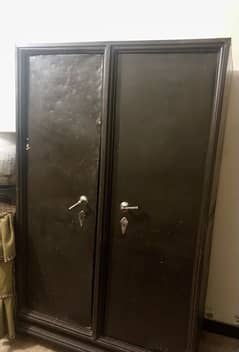 Iron wardrobe Almari urgent sale