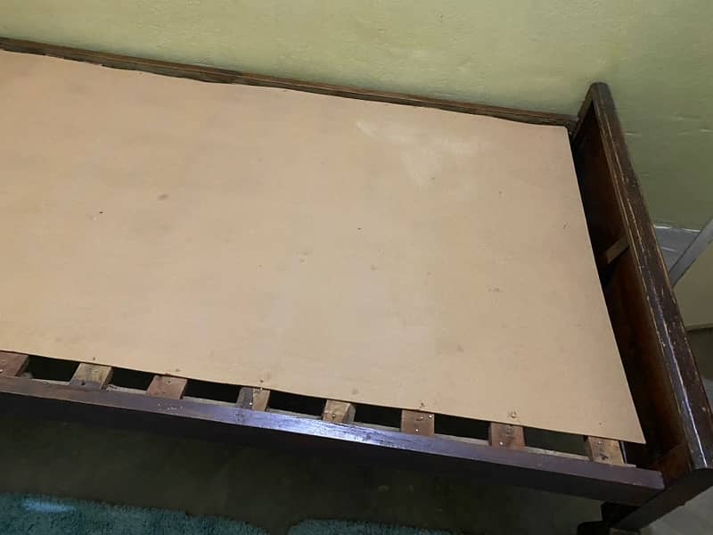 single bed for sale made of pure wood 1