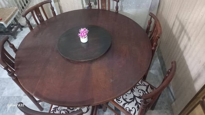 Dining Table With 6 Chairs 2