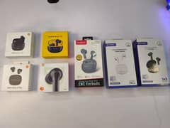 BRAND NEW WIRELESS EARBUDS FROM REDMI, SOUNDPEATS, RONIN, AUDIONIC