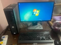 Dell Optiplex 380 Desktop with 22 inch LCD for sale