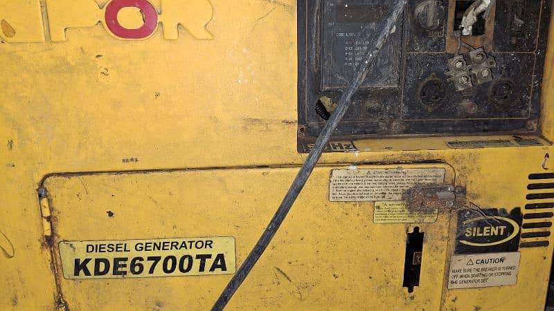 KIPOR DIESEL GENERATOR (USED) 0