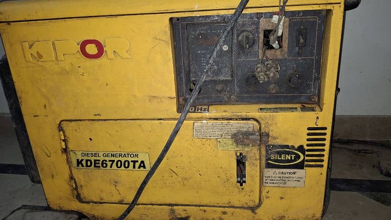 KIPOR DIESEL GENERATOR (USED) 5