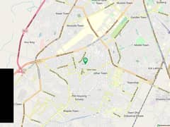 12 marla plot for sale in F2 block Johar town Lahore