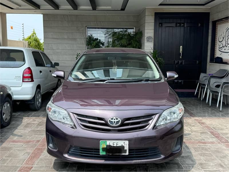 Toyota Corolla GLI 2012 1.6 Auto 0