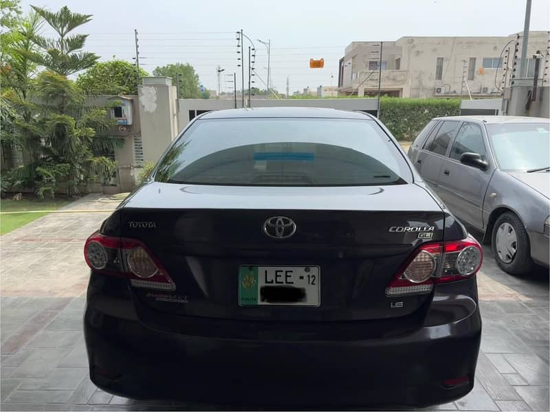 Toyota Corolla GLI 2012 1.6 Auto 3