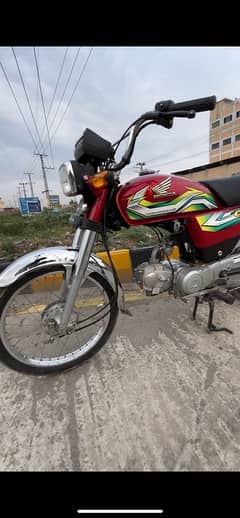 Honda CD70 2023 model All punjab number