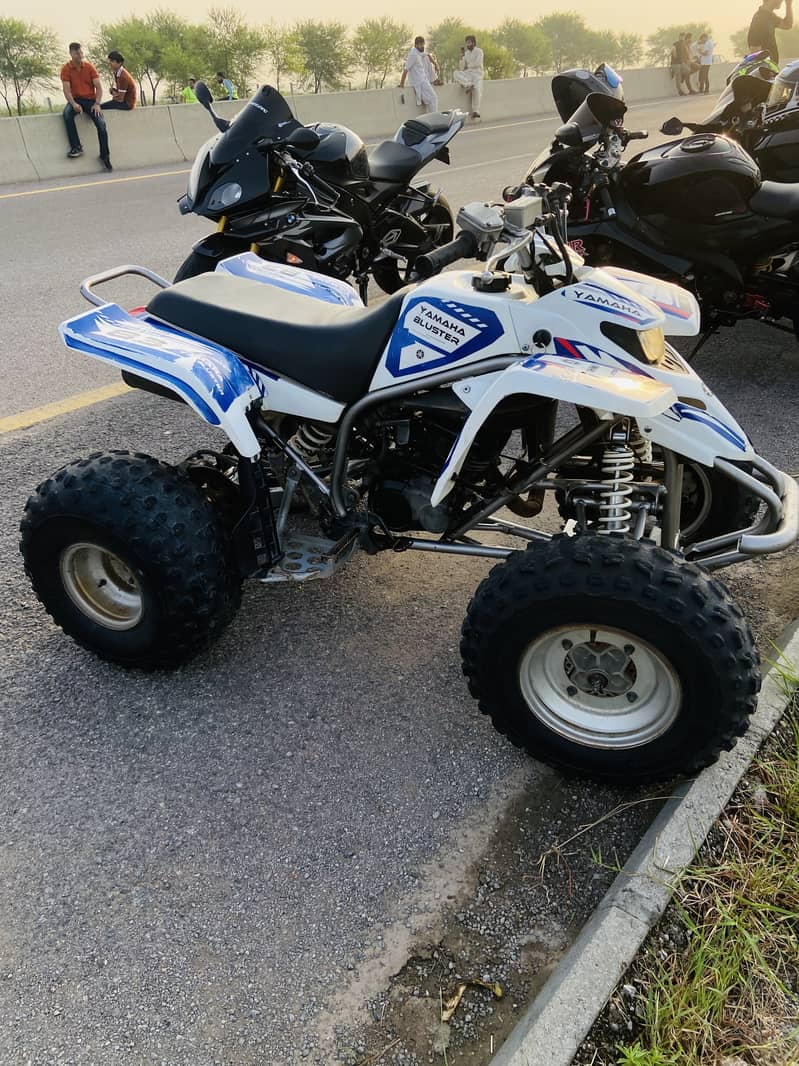 Yamaha blaster atv quad bike  4 wheel bike quadbike atv bike quad 1