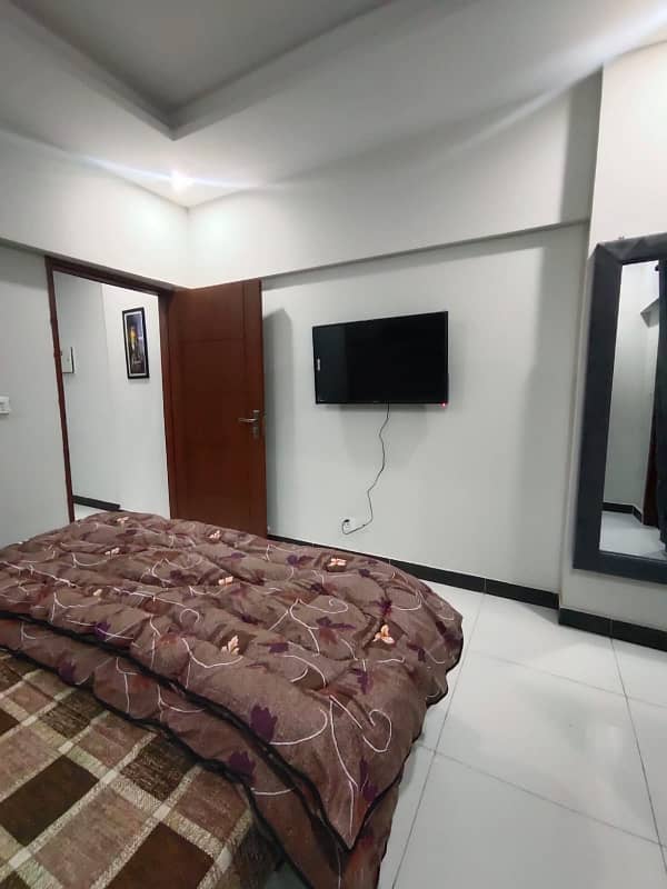 One Bed Fully Furnished Apartment Available For Rent In E-11 Capital Residencies Islamabad 2