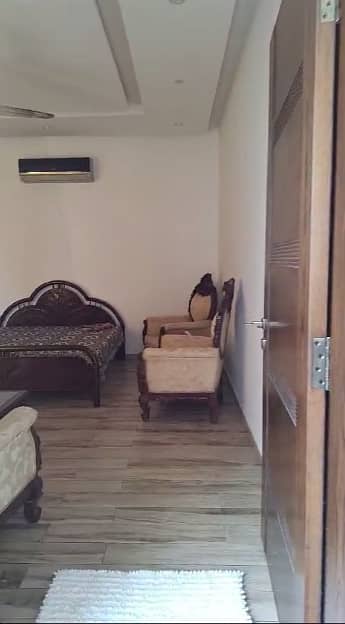 FULLY FURNISHED 01 BEDROOM WITH ATTACH BATH AVAILABLE FOR RENT AT VERY HOT LOCATION 0