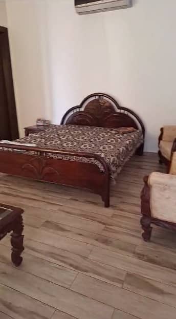 FULLY FURNISHED 01 BEDROOM WITH ATTACH BATH AVAILABLE FOR RENT AT VERY HOT LOCATION 1