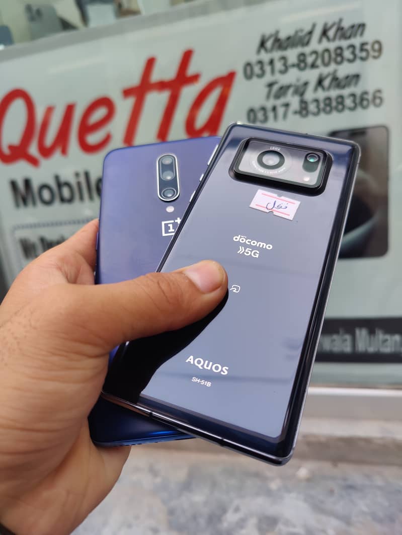 One plus 7 pro /one plus 8 pro/One plus 6t/ Aquos R6 0