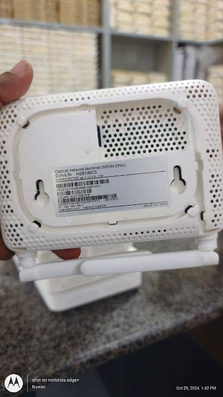 modem HS 8145C5 Epon with adaptor best price 3