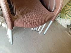 16 new chairs for sale in very excellent condition. 750 RS per chair