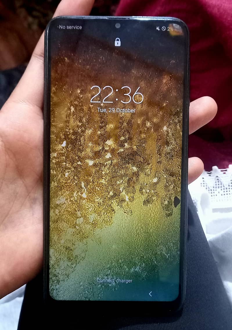 Samsung a10 with box 1