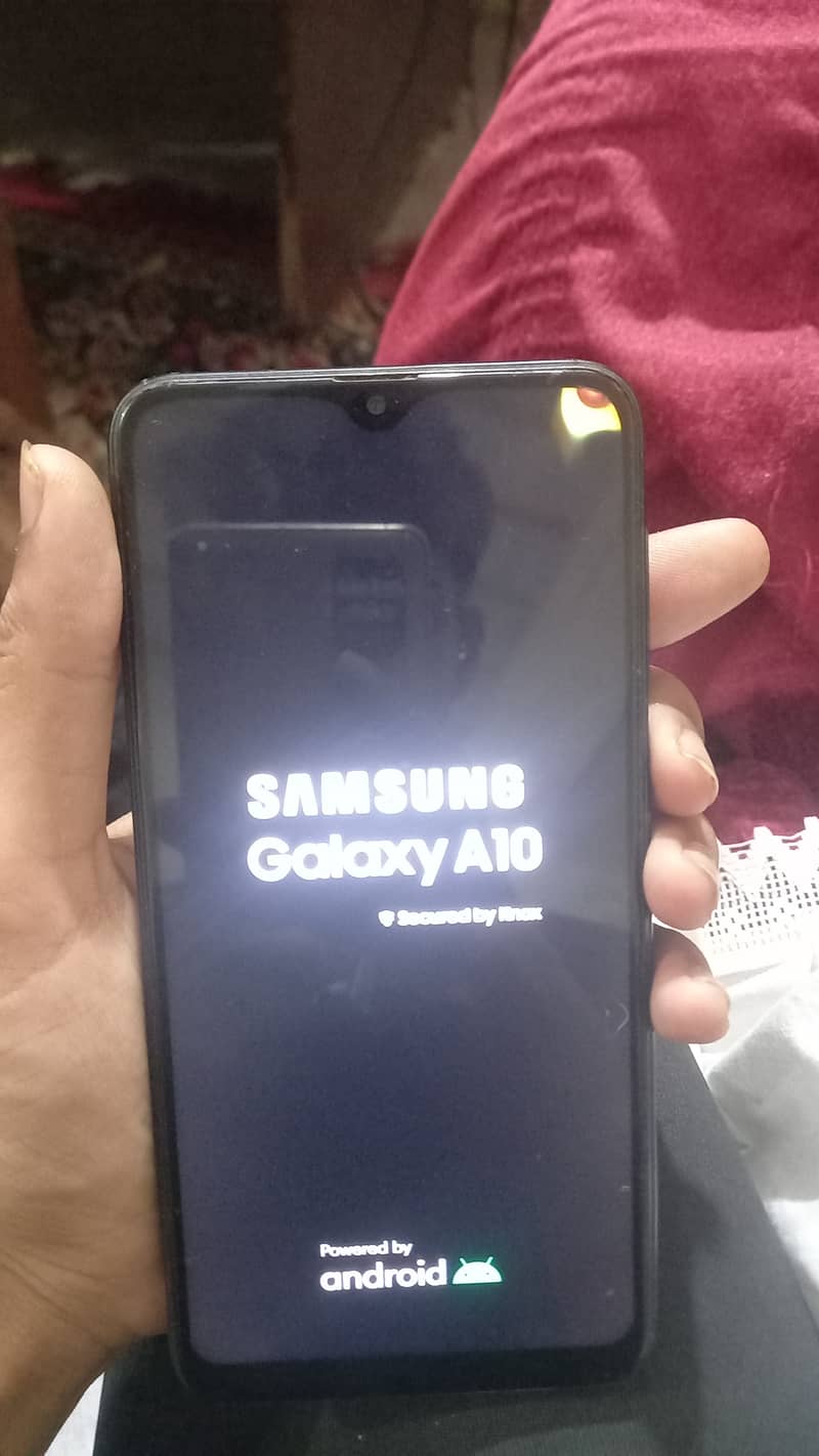 Samsung a10 with box 2