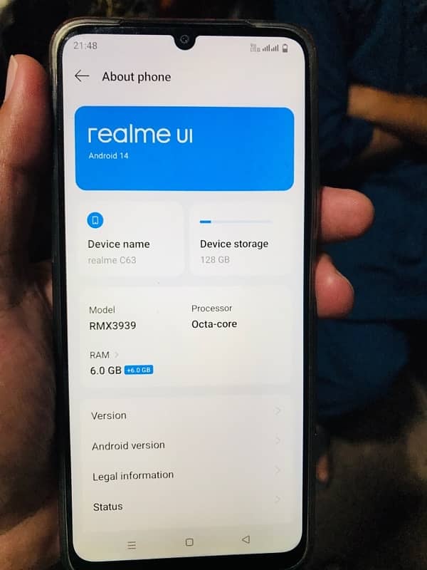 Realme C 63 7