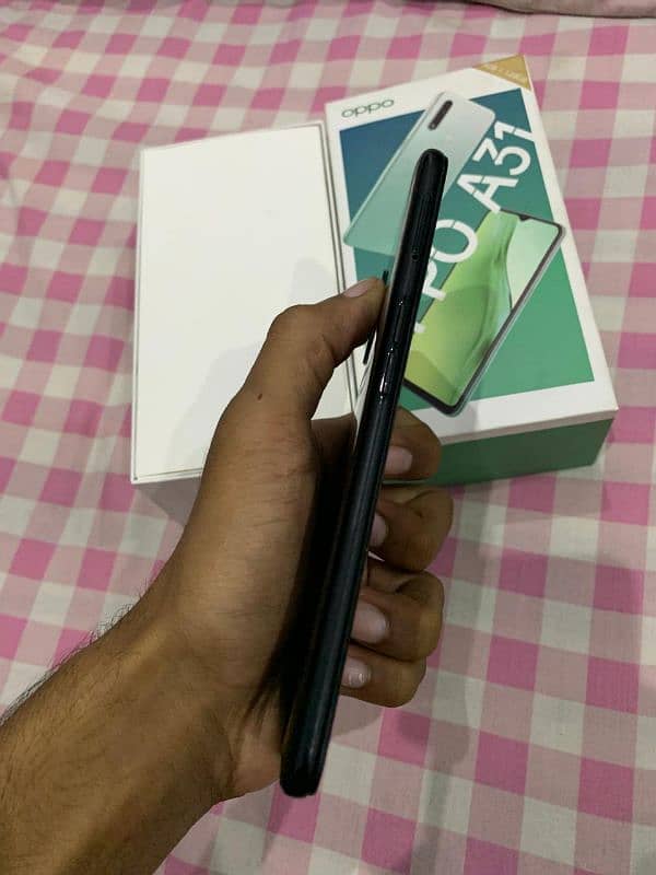 oppo A31   4&128 condition 10/8dual pta approved 5