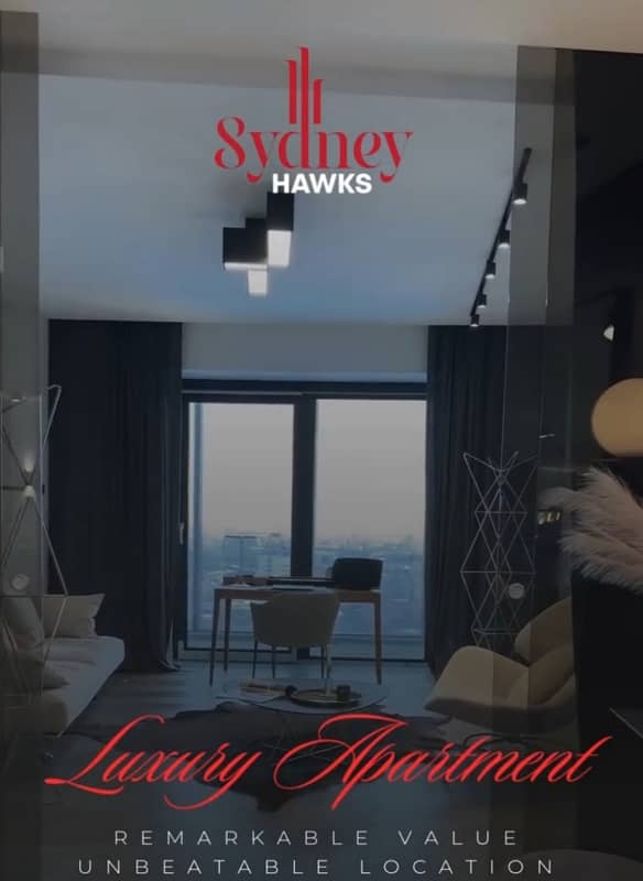 Sydney Hawks 1 G block main boulevard luxury appartment 1