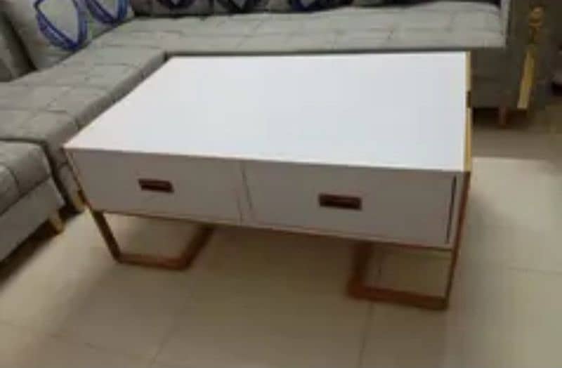 Center table/ wooden table / sofa table/ metel base table 2