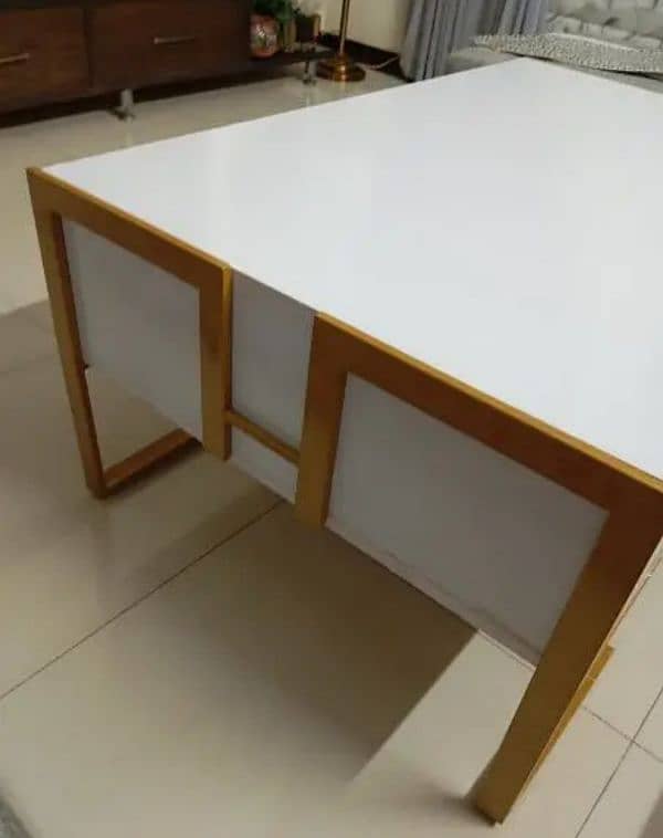 Center table/ wooden table / sofa table/ metel base table 3