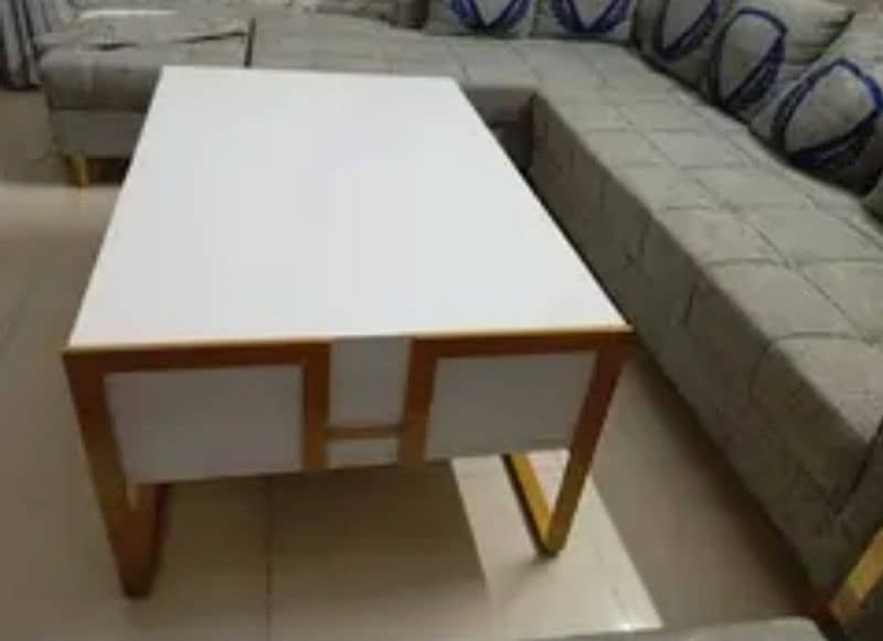 Center table/ wooden table / sofa table/ metel base table 5