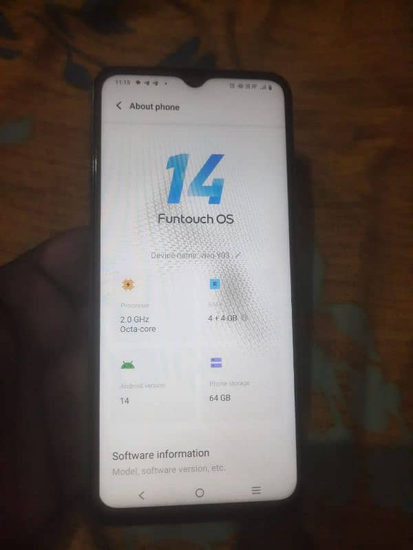 Vivo Y03 4GB 64GB 0