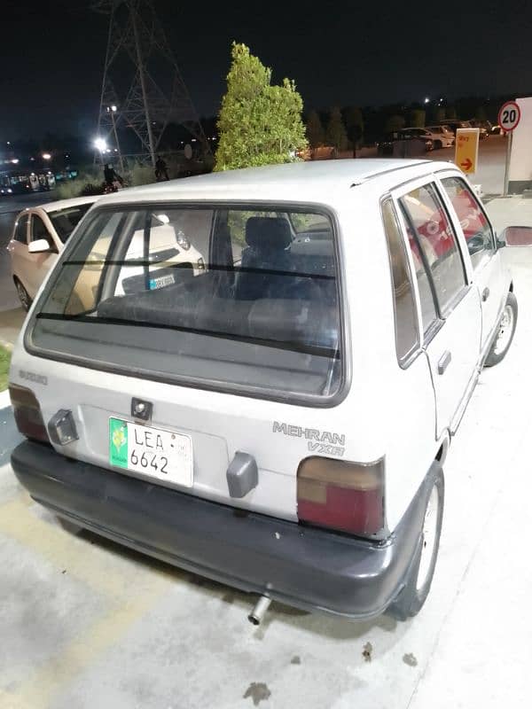 Suzuki Mehran VX 2008 Silver Lahore Registration Urgent Sale 1