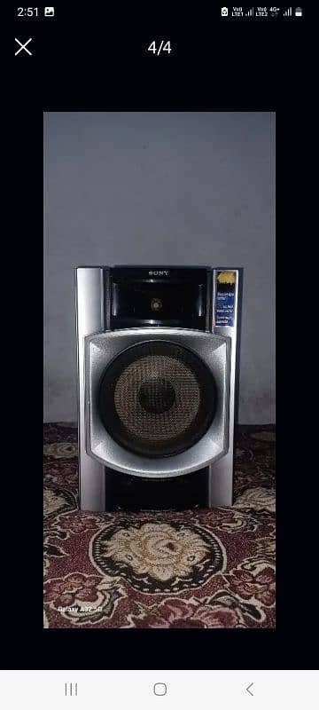 sony 2 speaker 6 inch with amplifier 1