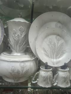 72 PCs bone china dinner set