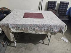 Steel Folding Table in Excellent Condition