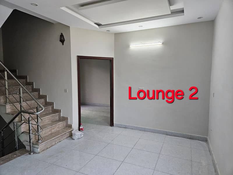 5 marla house for rent in johar town for Family and Silent office (Call center + Software house) 7