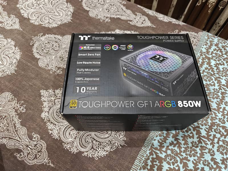 Thermaltake Toughpower 850w GF1 ARGB Power Supply 0