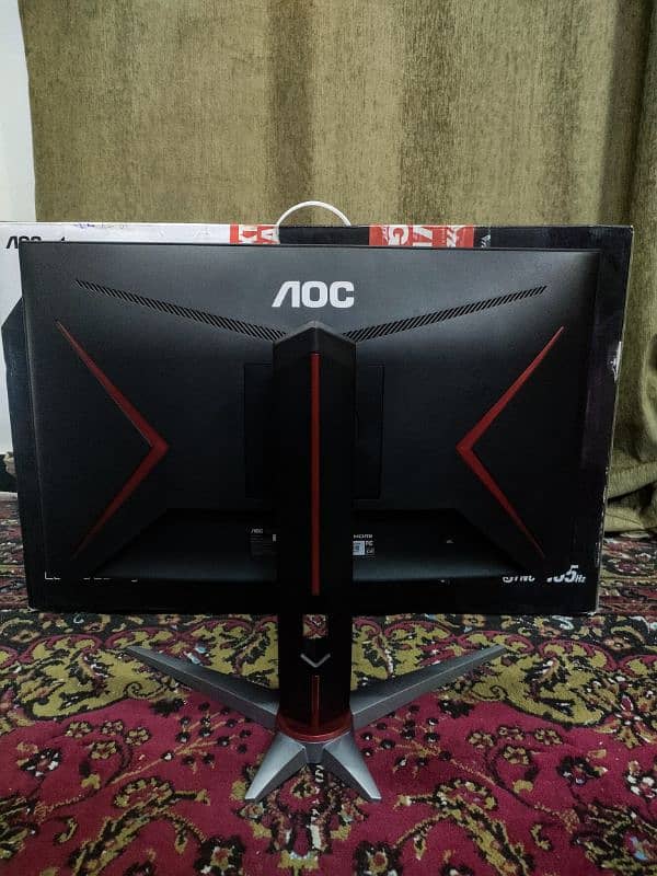 Curved Gaming Monitor Aoc C24G2 In 10/10 Condition 1