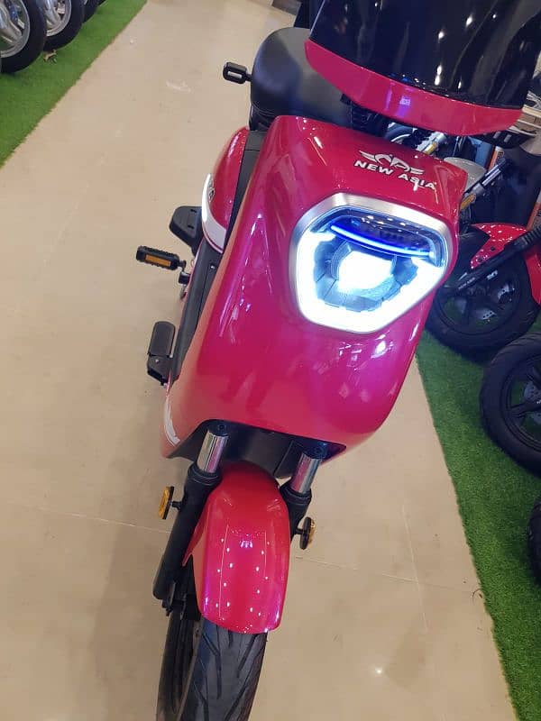 New Asia Electric Scooty Z3 Model 2024 New Zero Meter 9