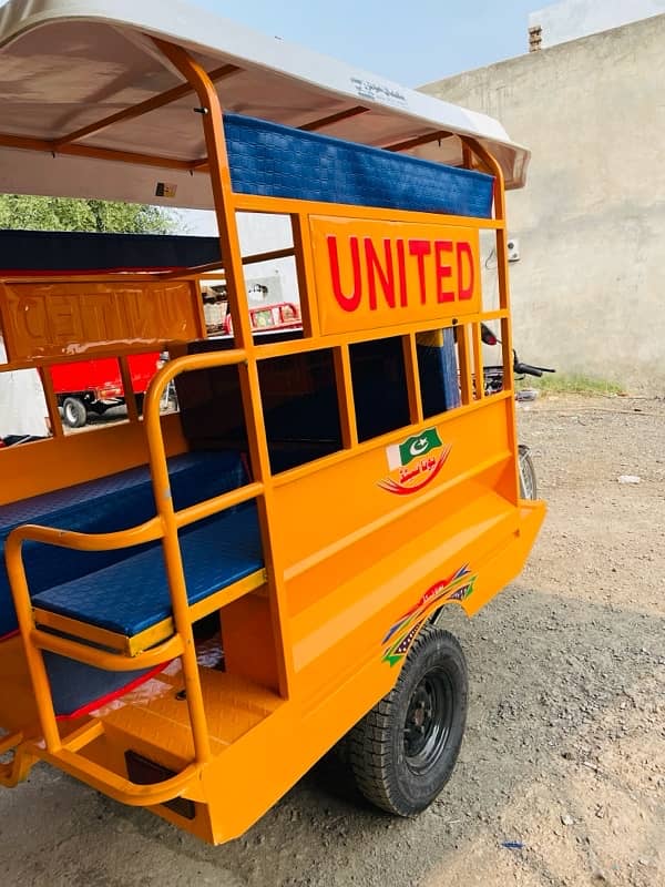 United 9 Seater Rickshaw 100cc 4