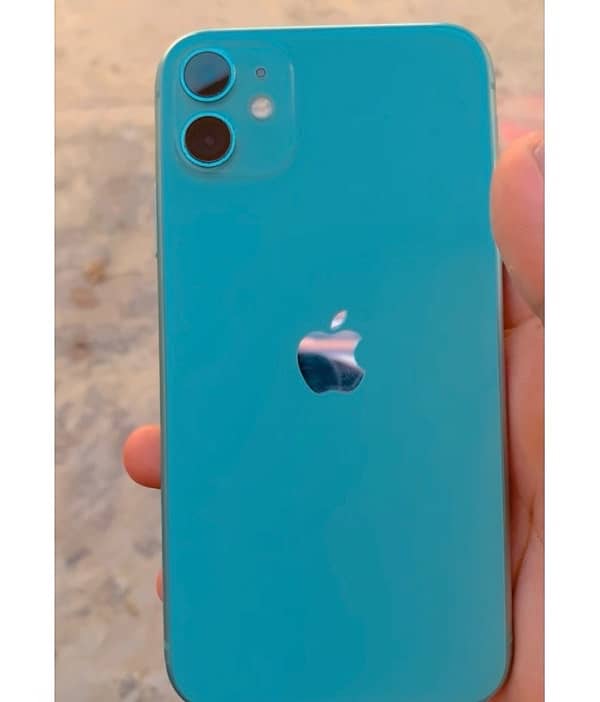 Model: IPhone 11 / Color Green / Battery health 81 / 0