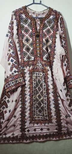 Cultural Dress (Heavy Embroidered Balochi Dress)