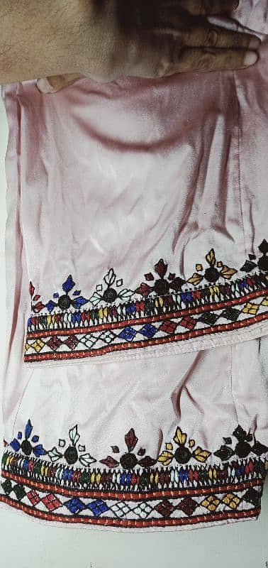 Cultural Dress (Heavy Embroidered Balochi Dress) 8