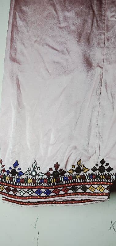 Cultural Dress (Heavy Embroidered Balochi Dress) 9