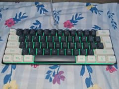 61 keys gaming rgb keyboard