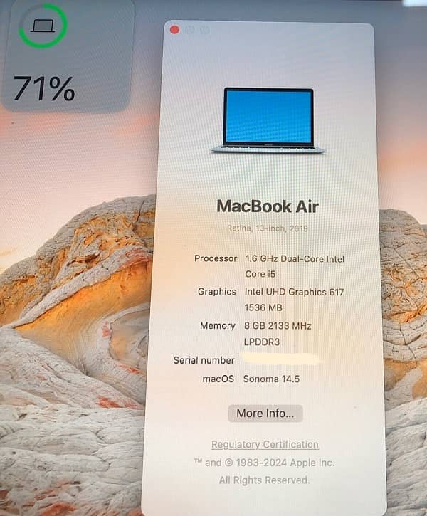 Mac Book Air 2019 4