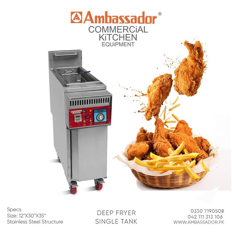 Deep Fryer / Fryer / Automatic Fryer / Gas Fryer / Electric Fryer 8