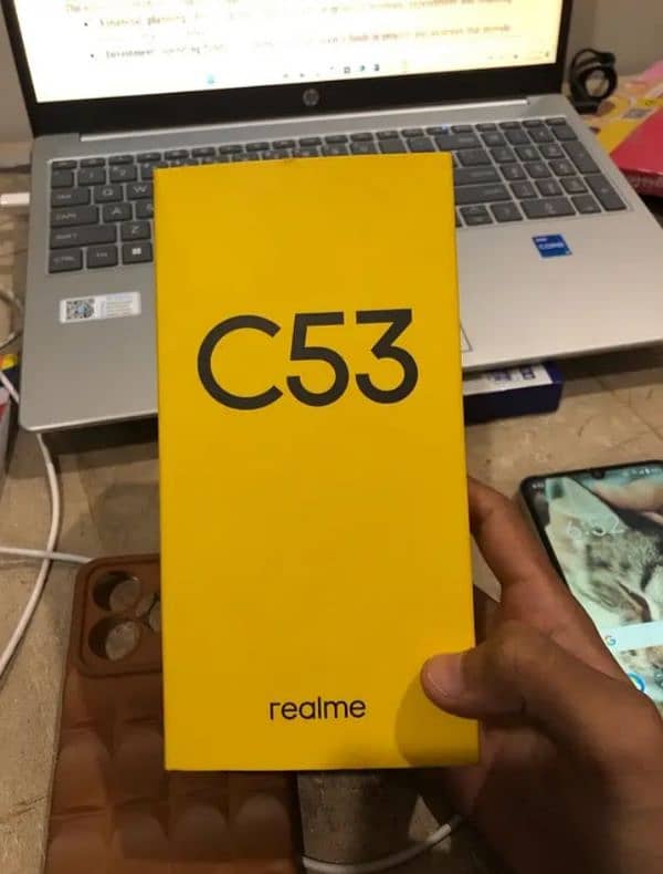 Realme c53 Exchange Possible 6/128gb 7