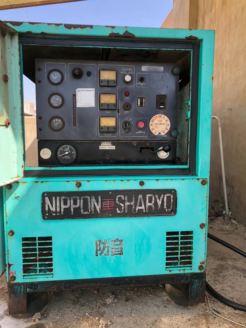 NIPPON SHARYO DIESEL GENERATOR 20KVA 3