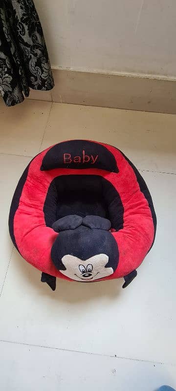 Baby Support Sofa Mickey Mouse Seats Sofa Plush, Learning To Sit 5